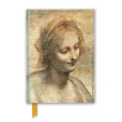 Zdjęcie Dziennik (Leonardo Da Vinci: Detal Głowy Dziewicy) - Flame Tree Publishing