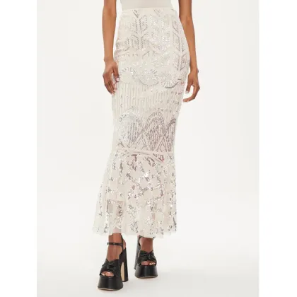 Zdjęcie Marciano Guess Spódnica ołówkowa 4GGD17 6248A Écru Slim Fit
