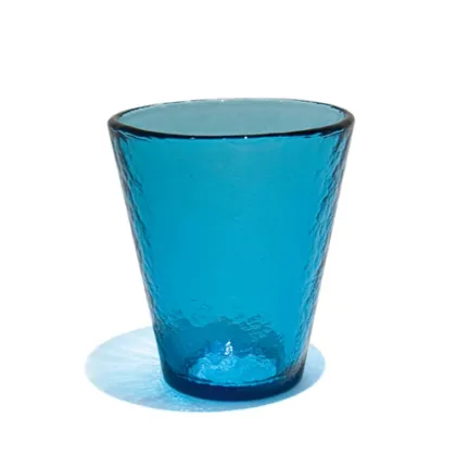 Zdjęcie Zestaw 6 niebieskich szklanek do wody