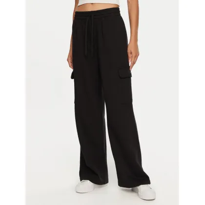 Zdjęcie Vans Spodnie dresowe Frontside VN000HGP Czarny Loose Fit