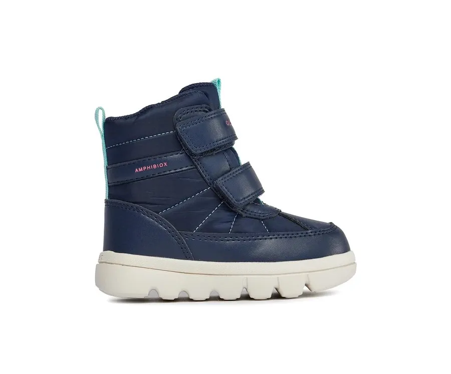 obrazek 1 Geox Śniegowce B Willaboom Girl B A B365AE 0FU54 C4002 S Granatowy