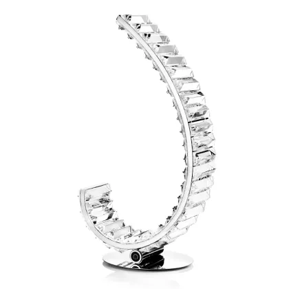 Zdjęcie Wyjątkowa lampa stołowa „Potrójny klucz wiolinowy”