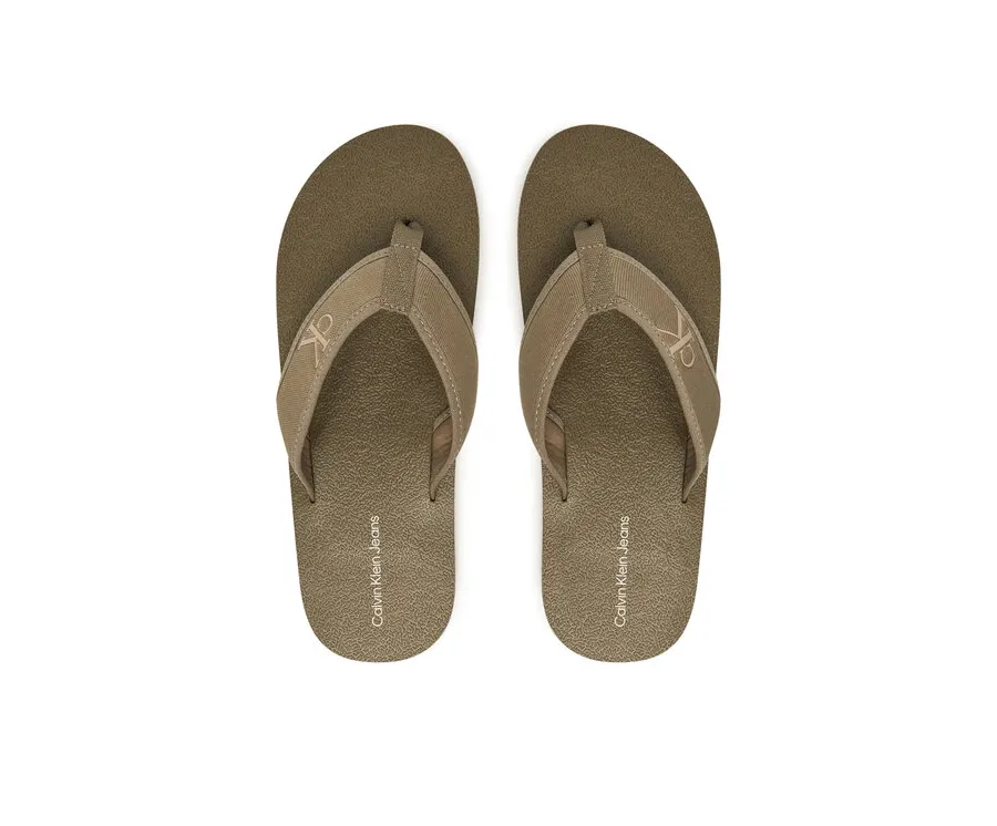 obrazek 1 Calvin Klein Jeans Japonki Thong+ Cv YM0YM01235 Khaki