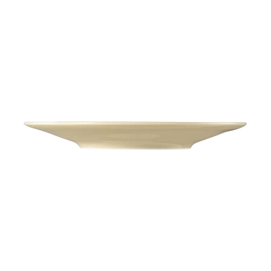 obrazek 2 Stylowy porcelanowy duży spodek 16,5 cm w kolorze beżu - Seltmann Weiden