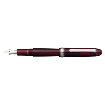 Zdjęcie Eleganckie pióro wieczne Platinum 3776 Century Rhodium Bourgogne M
