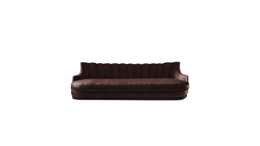 obrazek 1 Portugalska sofa w kolorze śliwkowym