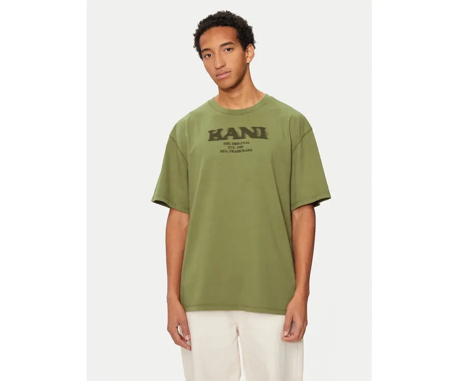 obrazek 1 Karl Kani T-Shirt Retro Sprayed 60300095 Zielony Regular Fit
