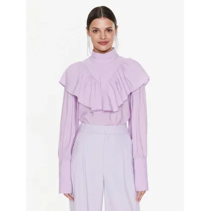 Zdjęcie Gestuz Bluzka Quince 10906781 Fioletowy Regular Fit
