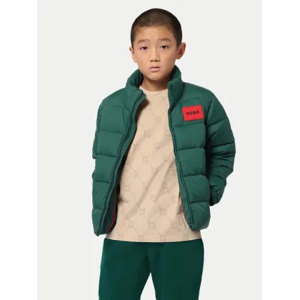 Zdjęcie HUGO Kurtka zimowa G00198 D Zielony Regular Fit