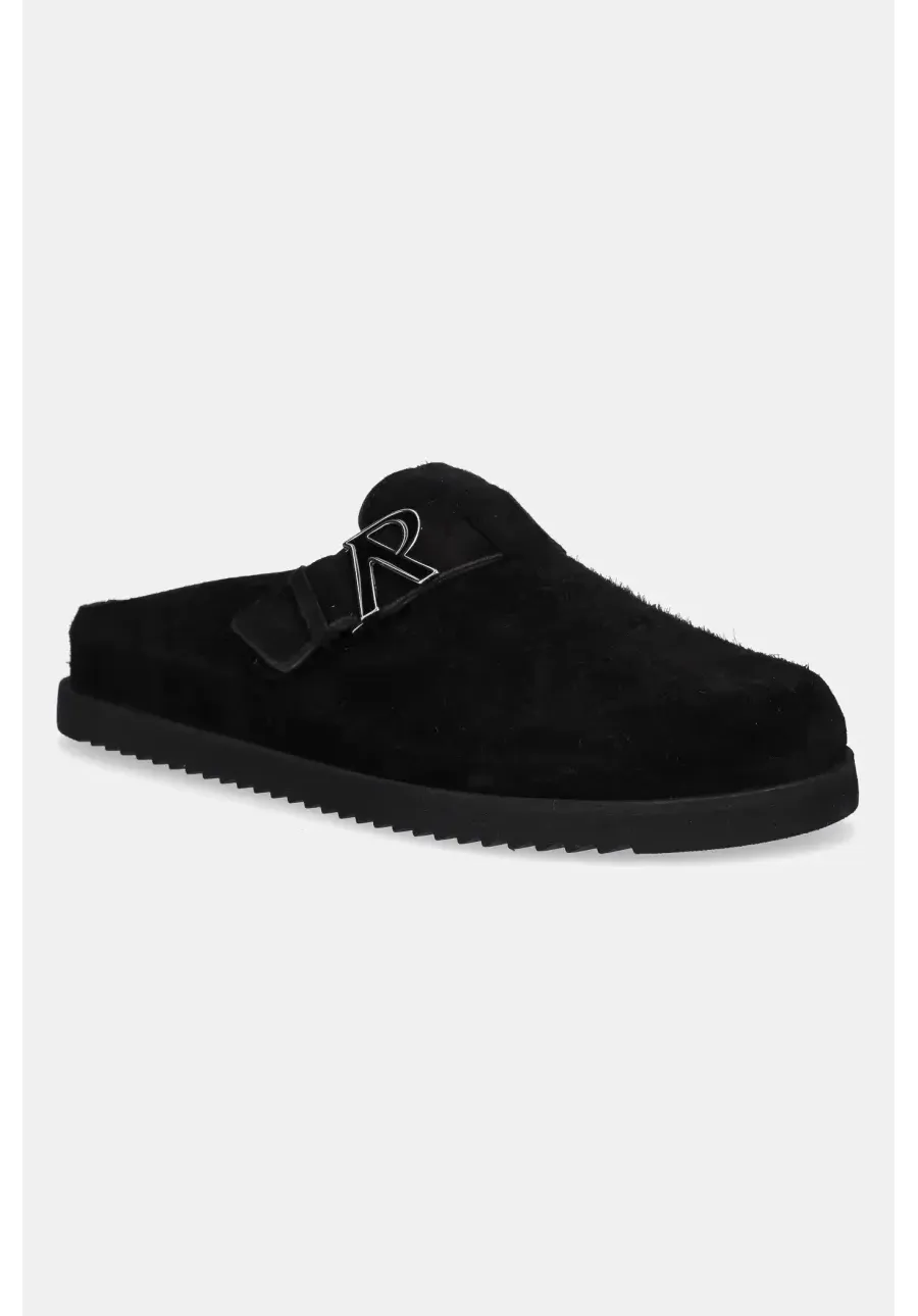 obrazek 1 Represent klapki zamszowe Initial Mule kolor czarny MLM9760.001