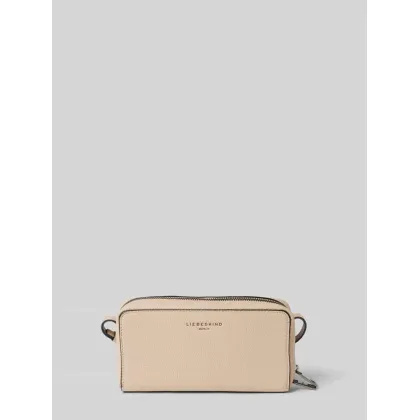 Zdjęcie Torebka ze skóry naturalnej z detalem z logo model ‘LOU’