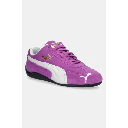 Zdjęcie Puma sneakersy zamszowe Speedcat OG kolor fioletowy 398846