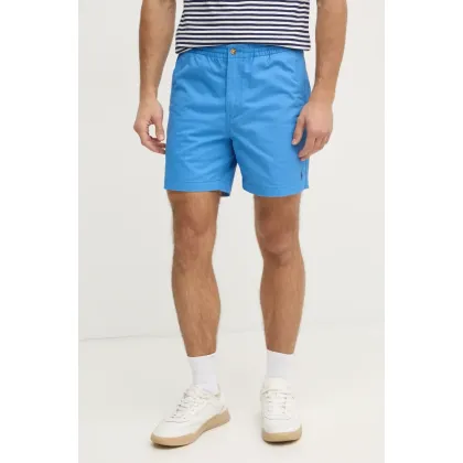 Zdjęcie Polo Ralph Lauren szorty męskie kolor niebieski 710644995