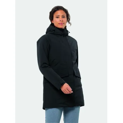 Zdjęcie Jack Wolfskin Kurtka zimowa Tempelhof Coat 1116151 Czarny Regular Fit