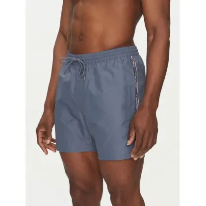 Zdjęcie Calvin Klein Swimwear Szorty kąpielowe KM0KM01109 Niebieski Regular Fit