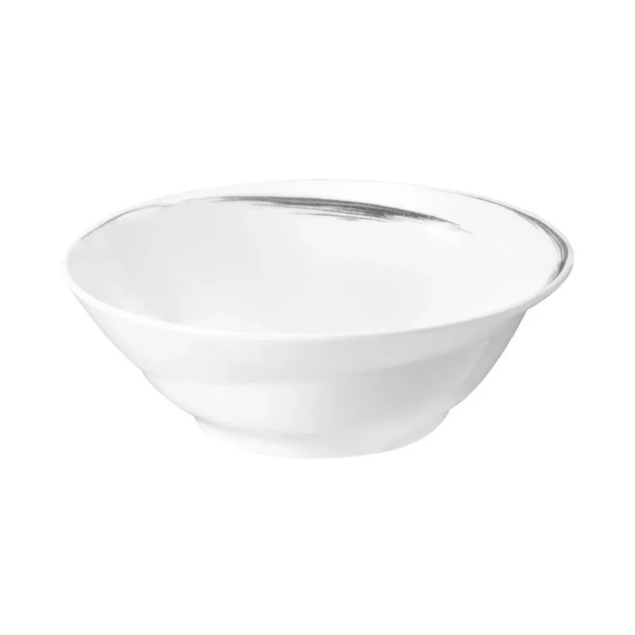 obrazek 2 Stylowa okrągła miska deserowa z porcelany 15 cm z szarym zdobieniem - Seltmann Weiden