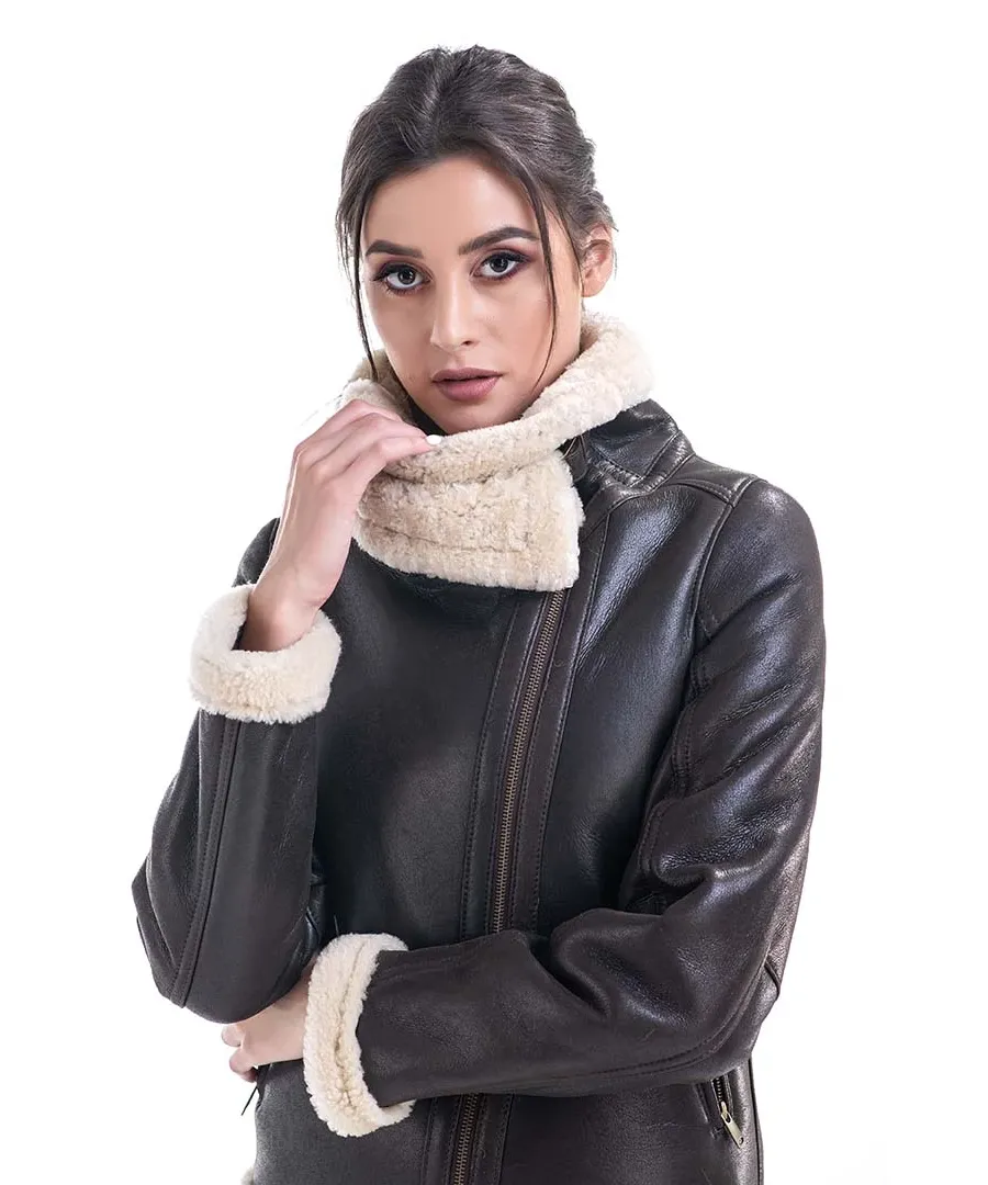 picture 5 Fashionable merino sheepskin jacket - A&A Vesa