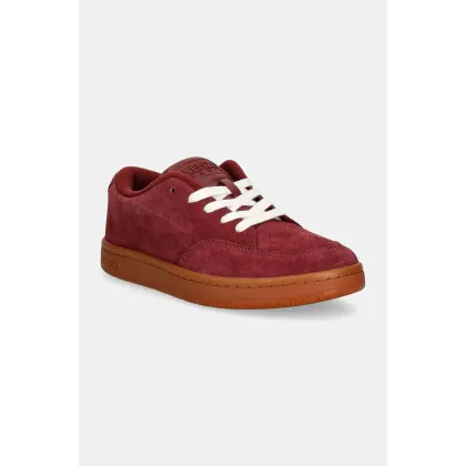 Zdjęcie Kenzo sneakersy zamszowe Dome Low Top Sneakers kolor bordowy FD62SN061L56.23