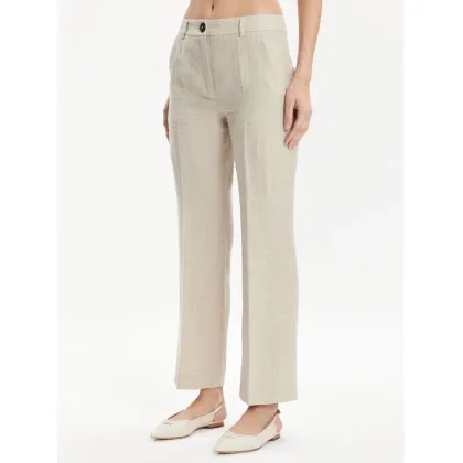 Zdjęcie Marella Spodnie materiałowe Muschio 2413131272 Écru Regular Fit