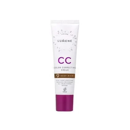 Zdjęcie Lumene CC Color Correcting Cream SPF20 Krem CC 30 ml 9 Deep Rich