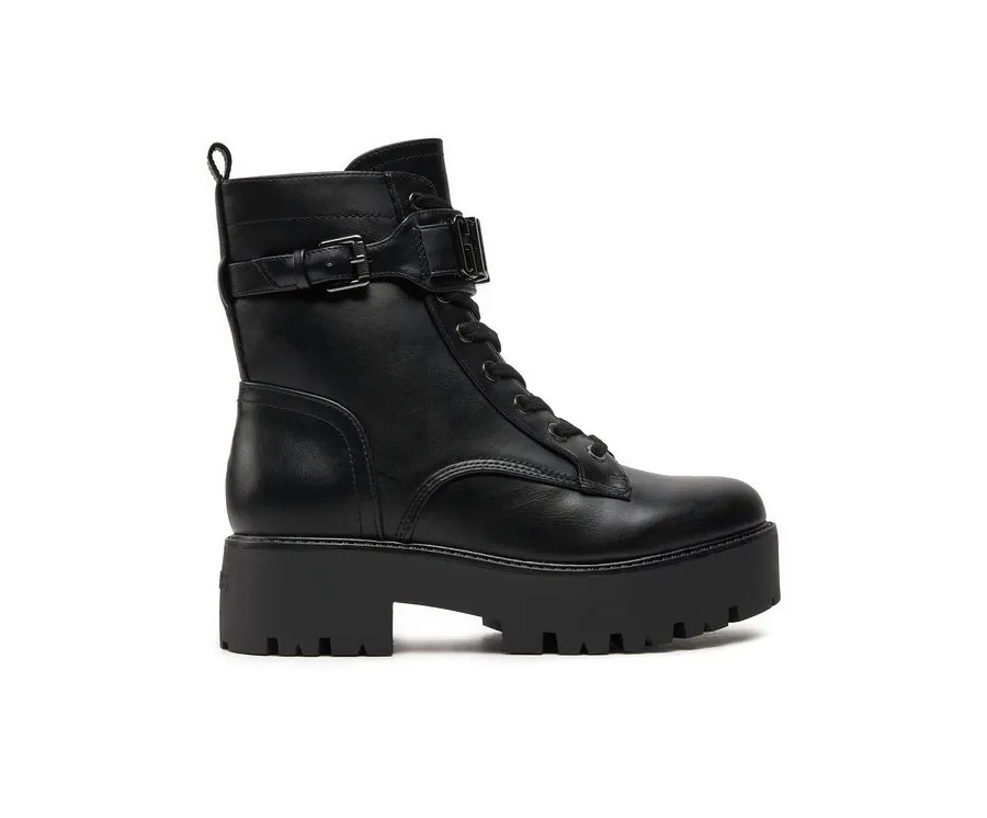 obrazek 1 Guess Botki Vaires FLTSOM ELE10 Czarny