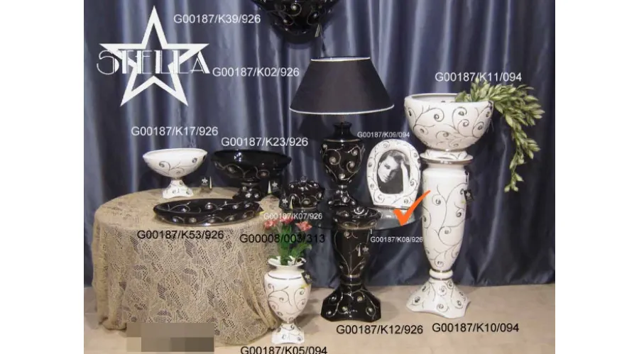 obrazek 1 Designerski czarny ceramiczny stolik do salonu