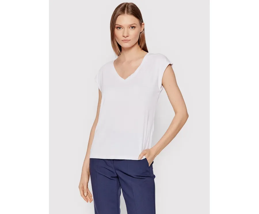 obrazek 1 Vero Moda T-Shirt Filli 10247666 Biały Regular Fit