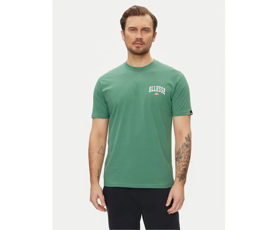 obrazek 1 Ellesse T-Shirt Harvardo SHV20245 Zielony Regular Fit