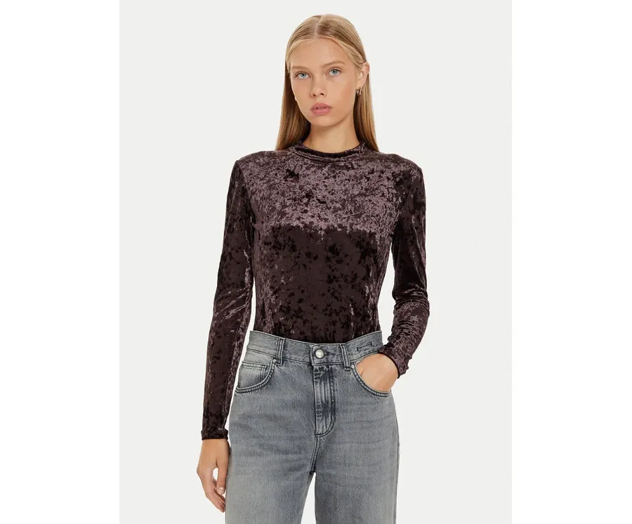 obrazek 1 Marella Bluzka Balera 2423946035 Brązowy Regular Fit