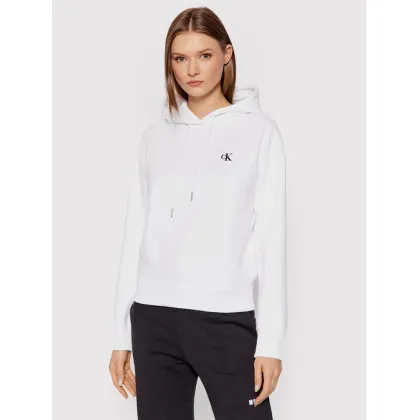 Zdjęcie Calvin Klein Jeans Bluza Embroidered Logo J20J213178 Biały Regular Fit