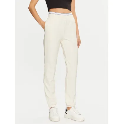 Zdjęcie Guess Spodnie dresowe O5RB01 KCO31 Écru Regular Fit