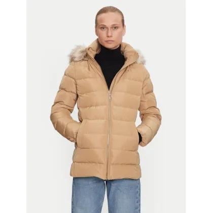 Zdjęcie Tommy Hilfiger Kurtka puchowa WW0WW43600 Beżowy Regular Fit