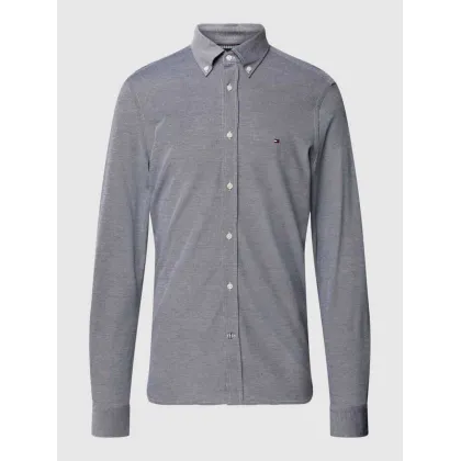 Zdjęcie Koszula casualowa o kroju slim fit z efektem melanżowym