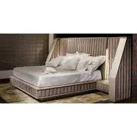 Picture Upholstered Italian bed in a classic style - Brummel