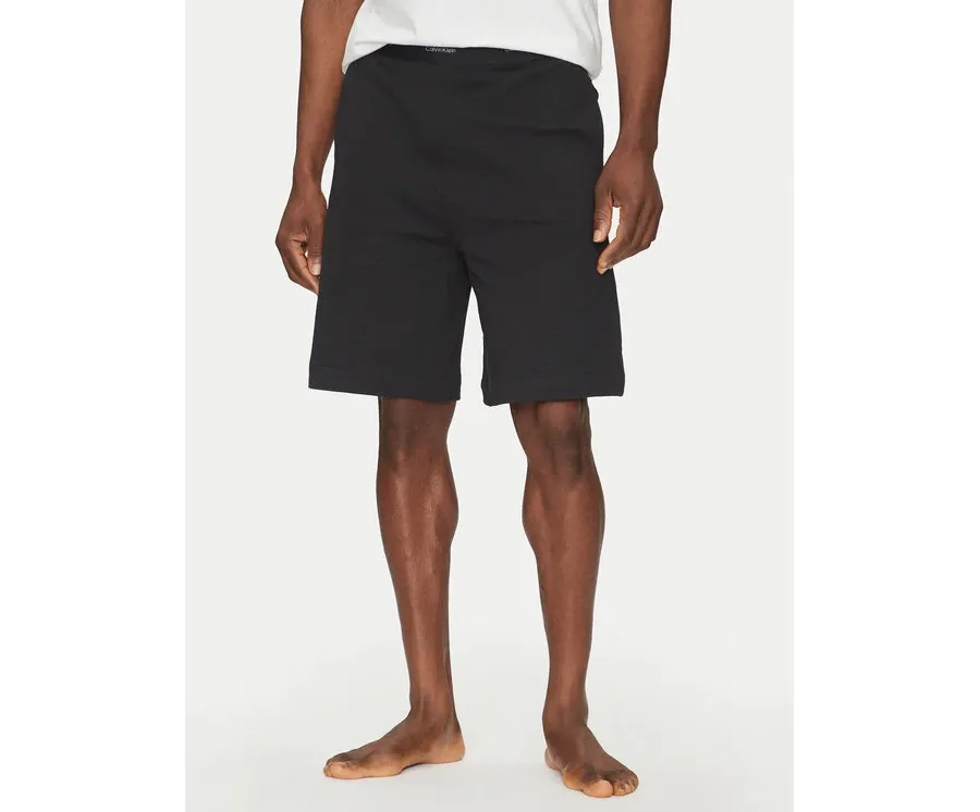 obrazek 1 Calvin Klein Underwear Szorty piżamowe 000NM2707E Czarny Regular Fit