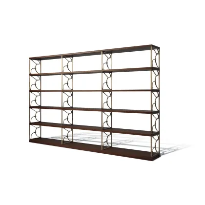 Zdjęcie Luksusowy nowoczesny regał segmentowy na książki - Mascheroni