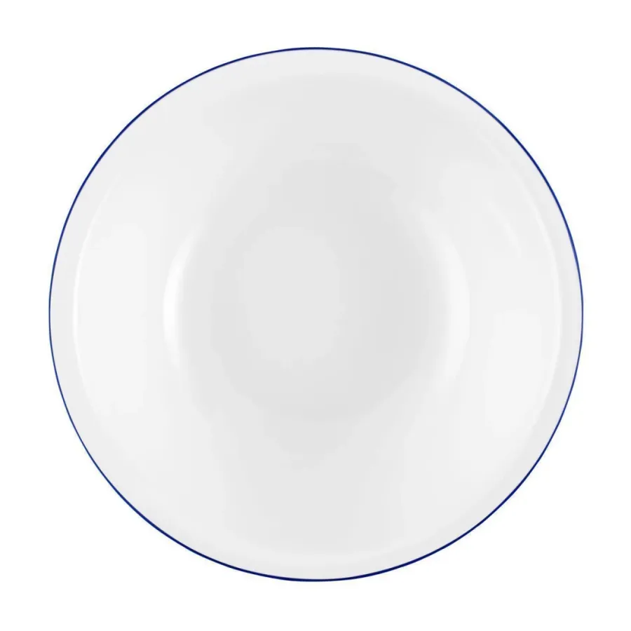 obrazek 2 Biała porcelanowa miska 16 cm zdobiona niebieską obwódką - Seltmann Weiden