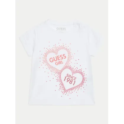 Zdjęcie Guess T-Shirt K4BI01 J1314 Biały Regular Fit
