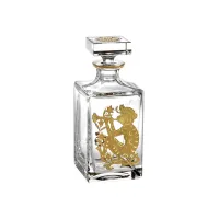 Zdjęcie Luksusowa karafka do whisky Golden ze złotym motywem małpy - Vista Alegre