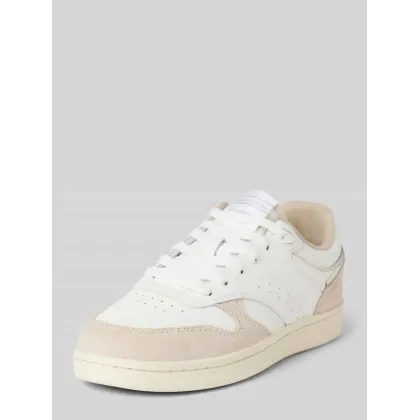 Zdjęcie Sneakersy niskie z detalami z zamszu