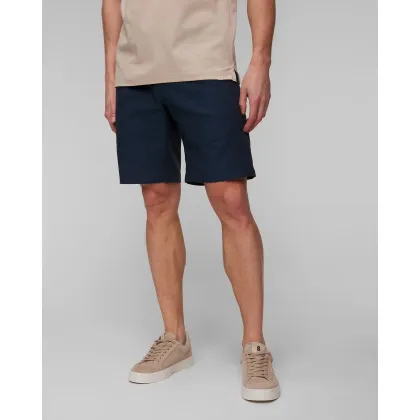 Zdjęcie Granatowe Szorty Męskie Z Lnem Paul&shark Bermuda Coulisse 1 Pince Paul and Shark