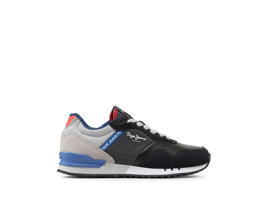 obrazek 1 Pepe Jeans Sneakersy London One Cover B PBS30538 Czarny