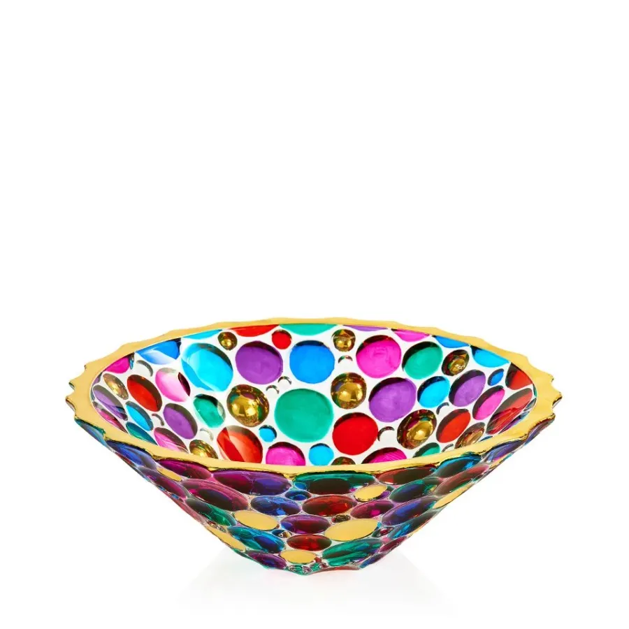 obrazek 1 Prestiżowa włoska misa wykonana ze szkła murano (30 cm)