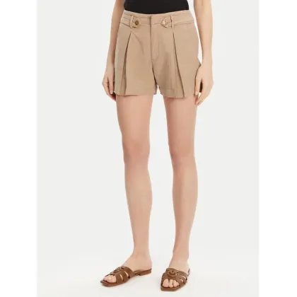 Zdjęcie Guess Szorty materiałowe W5GD1J WG8N0 Beżowy Relaxed Fit