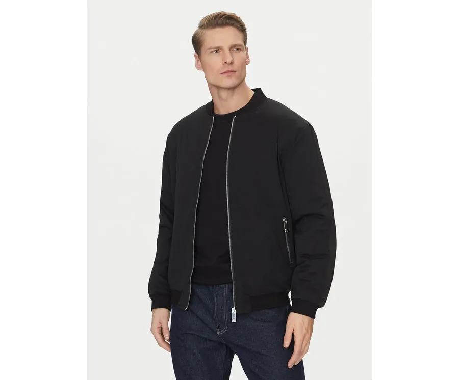 obrazek 1 Richmond X Kurtka bomber Lucken UMA24193GB Czarny Regular Fit