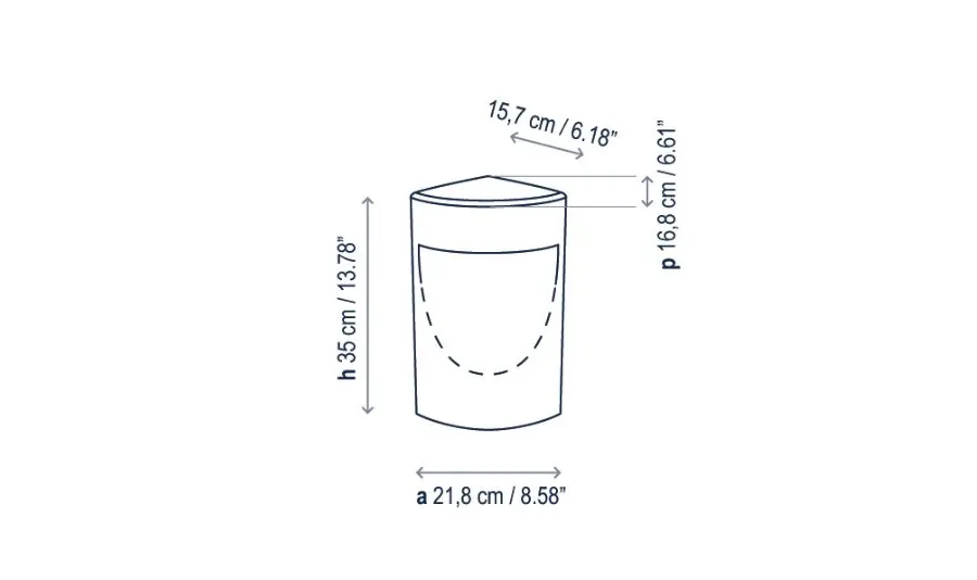 obrazek 4 Betonowe oświetlenie zewnętrzne z serii Moai