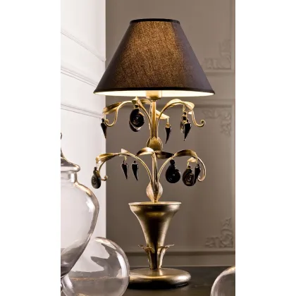 Zdjęcie Stylowa lampa na komodę do salonu - Euro Lamp Art