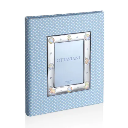 Picture Beautiful blue baby photo album