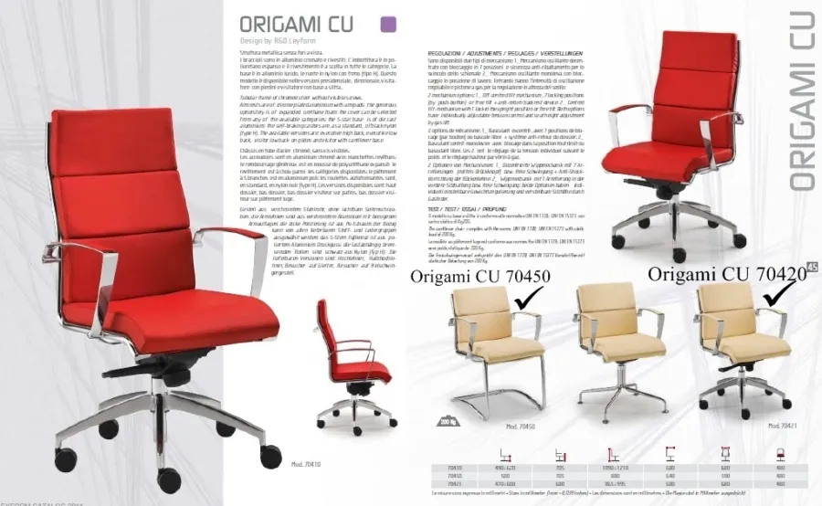 picture 2 Designer leather office chair - 7 items