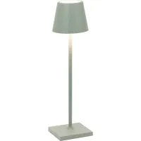 Picture Aluminum table lamp from the Poldina Micro series